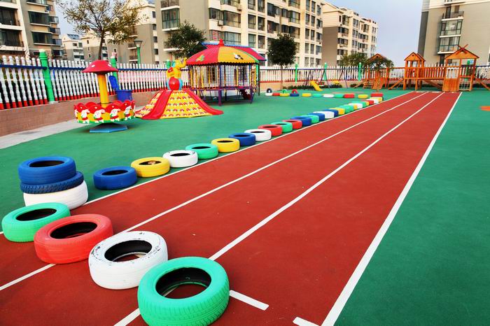 「幼儿园塑胶跑道」添加EPDM颗粒有什么好处？